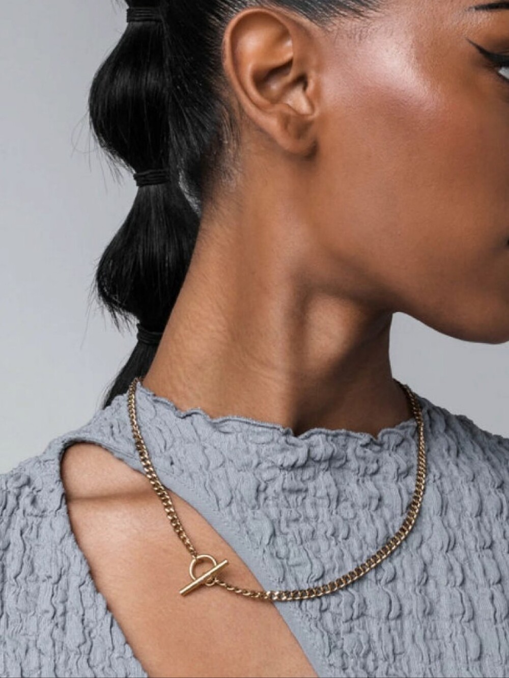 Vitaly Halo Chain Necklace Gold BNWB 18"